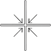 minimalist cross