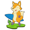 Fuchs Surfer Surfbrett