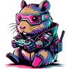 Capybara Jeux Vidéo Gamer Capybara