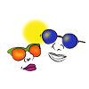 People with sunglasses