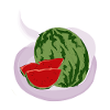 Red watermelon