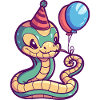 Serpent Cobra Anniversaire Bébé