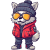Wolf Cool Comic