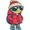 Turtle Cool Comic