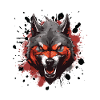 Wolf Head Symbol Animal
