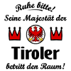His Majesty from Tyrol