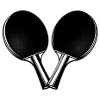 Raquette de ping-pong