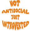 Nicht asozial, nur introvertiert
