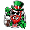 Leprechaun & Beer - Saint-Patrick - Irlande
