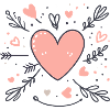 Valentine's Day Hearts