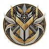 Geometric Tribal Emblem Design