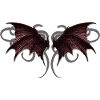 Dämonenflügel, Ranken, goth