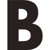 B