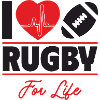 Rugby is my life,gift idea