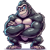 Gorilla Funny Comic
