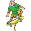 Tiger Skater Skateboard