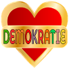 DEMOKRATIE WÄHLEN HERZ