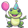 Frog Toad Birthday Baby