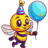 Bee Birthday Baby