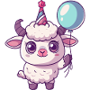 Chèvre Anniversaire Bébé