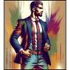 Businessman in suit