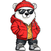 Polar Bear Cool Comic