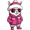 Alpaca Llama Cool Comic