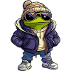 Frog Cool Comic