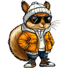 Squirrel Cool Comic