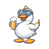 Goose Après Ski Beer Comic