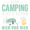 Wohnwagen Camping Bier Camper