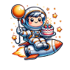 Anniversaire astronaute