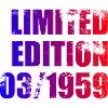 66e anniversaire Edition Limitée 03/1959