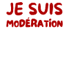 Je suis Modération - Écriture Rouge