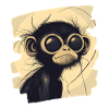 Spider Monkey Retro