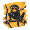 Spider Monkey Retro