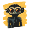 Spider Monkey Retro