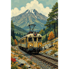Retro Train Image