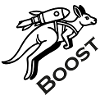 Kangaroo With Jetpack - Boost Design