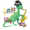 Saxophones T-Rex Jazz