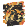 Lion from mountain Retro