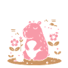 Ambiance détendue de Capybara