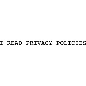 I READ PRIVACY POLICIES