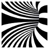 Hypnotic Black and White Art