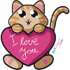 Je t’aime chat
