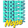 NOPE – Bold & Sassy Statement