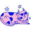 Stylish Cat – Relaxed Retro Vibes