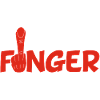 Der Finger (rot)