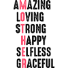 Motivational Power Lettering Design