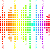 Vibrant Equalizer Sound Wave Pattern